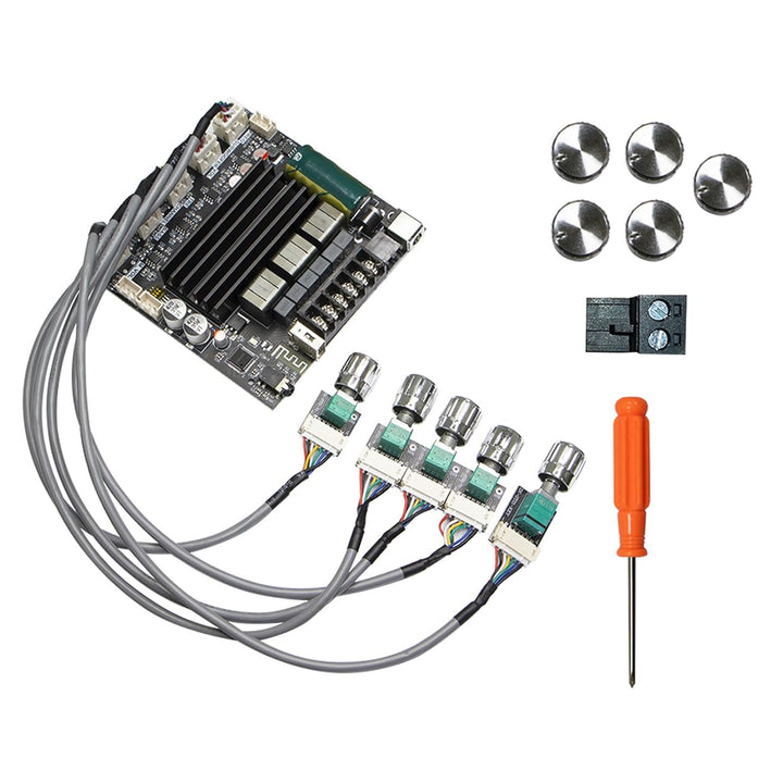 Sound-Leistungs Verstärker Modul 100W und 200W Subwoofer Output 2.1 Kanal BT Digital Sound-Leistungs