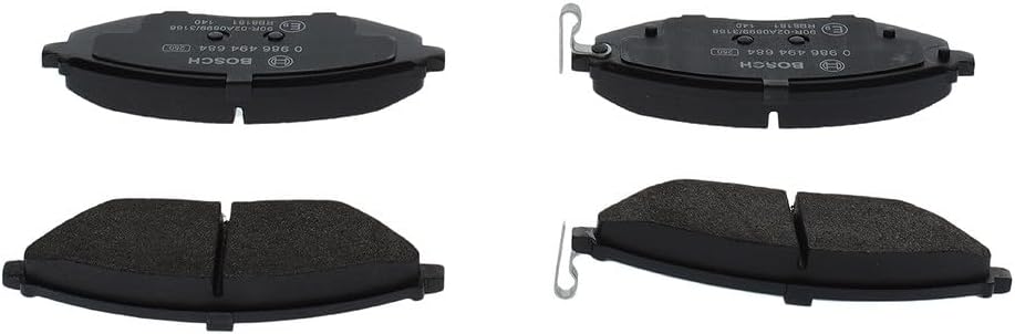 Bosch BP1679 Bremsbeläge - Vorderachse - ECE-R90 Zertifizierung - vier Bremsbeläge pro Set