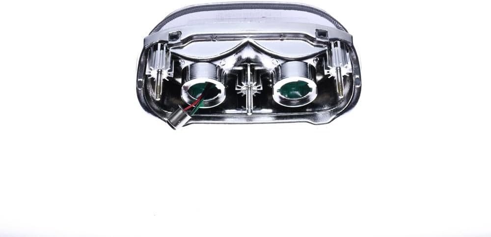AVDB Motorrad Rücklicht, Stop LED, kompatibel mit Kawasaki ZZR 600 ZX600E 1993-2005 (Rauchschwarz)