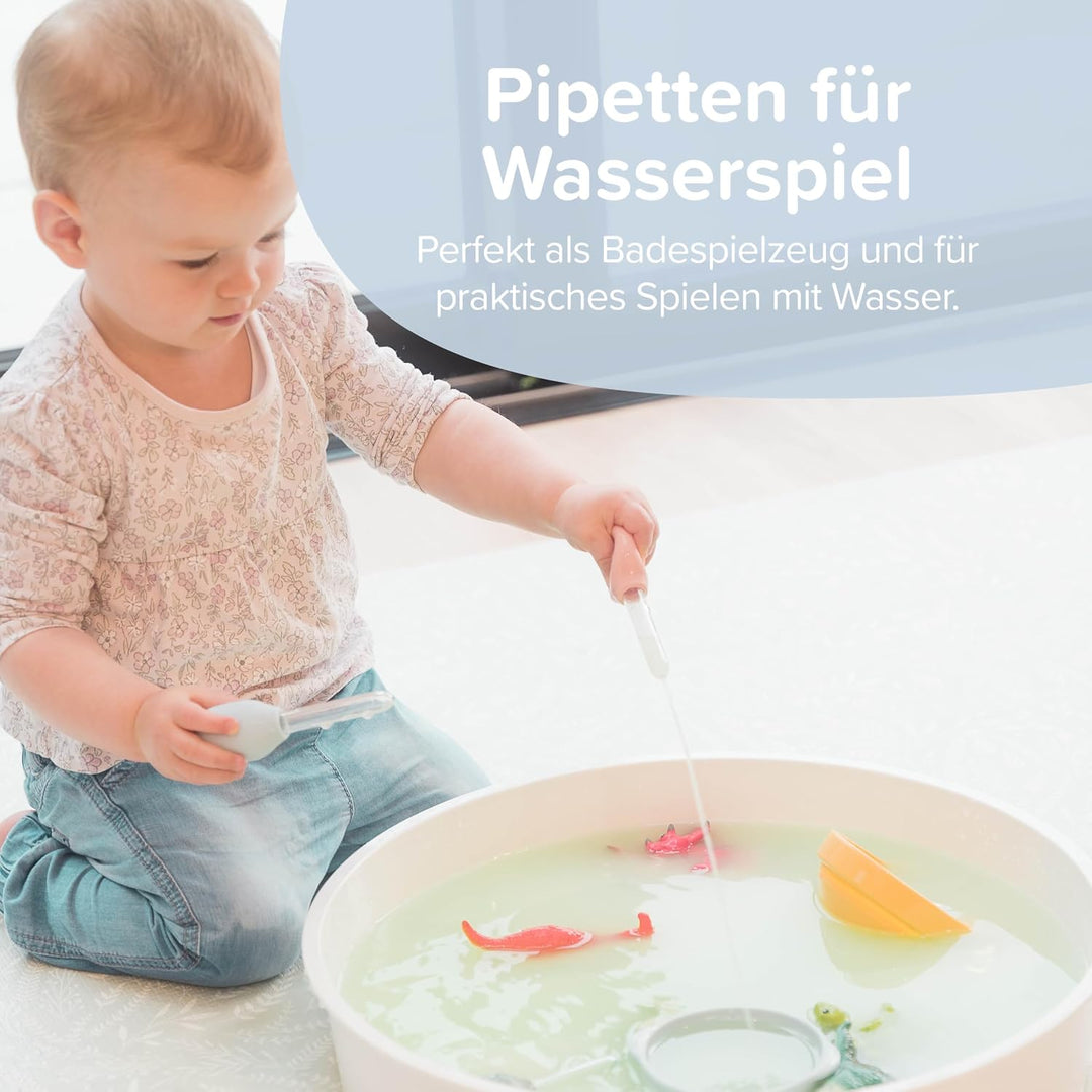 Inspire My Play 6 x Pipetten für Kinder – Pipetten-Tropfer für Kinder – Sensorisches Spielzeug und Z