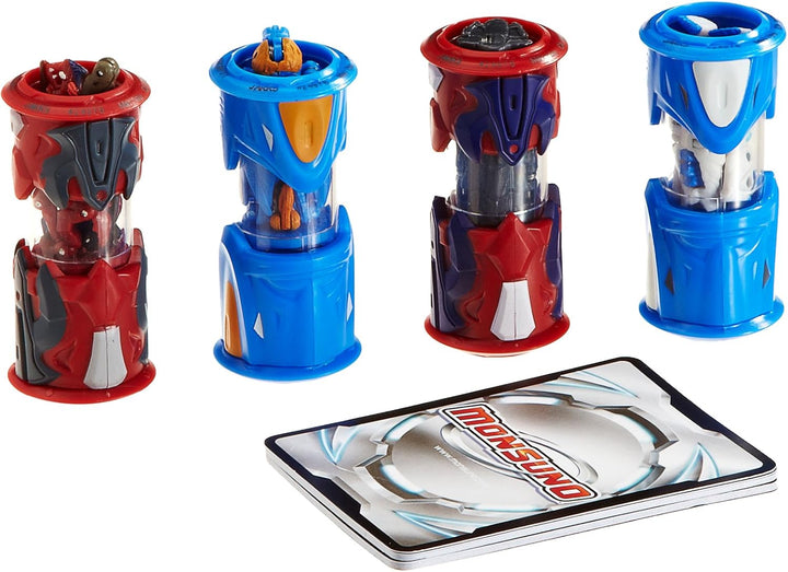 Giochi Preziosi 70249801 - Monsuno Combat Pack 1, 4-er Blister