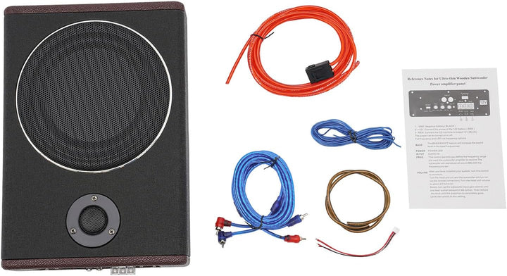 Ciounmb 8" Untersitz-Subwoofer: 600W Maximalleistung, 200W Eingangsnennleistung, 34.5266.8cm, Aktiv-