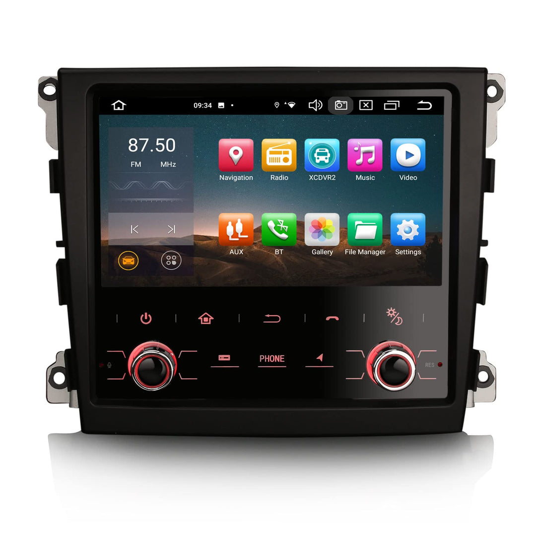 Erisin Android 14 8-Kern Autoradio Mit GPS Navi für Porsche Panamera (2010–2016) 7 Zoll Touchscreen