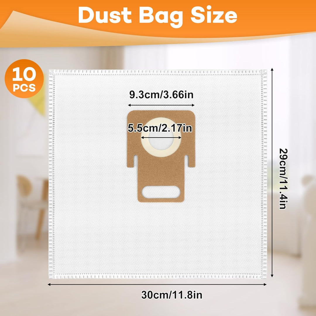 10 Stück Staubsaugerbeutel für Thomas Aqua + Pet Family & Thomas MultiClean X7 Aqua Staubsauger