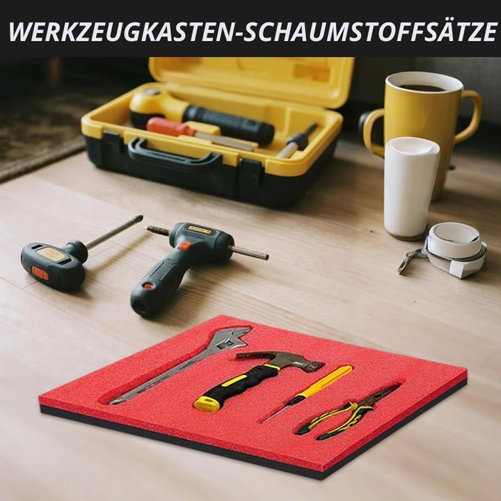 3 StüCk 40×30×5cm Schaumstoffeinlage Werkzeug,Precision Defined Werkzeugkisten-Schaumstoff,Multilaye