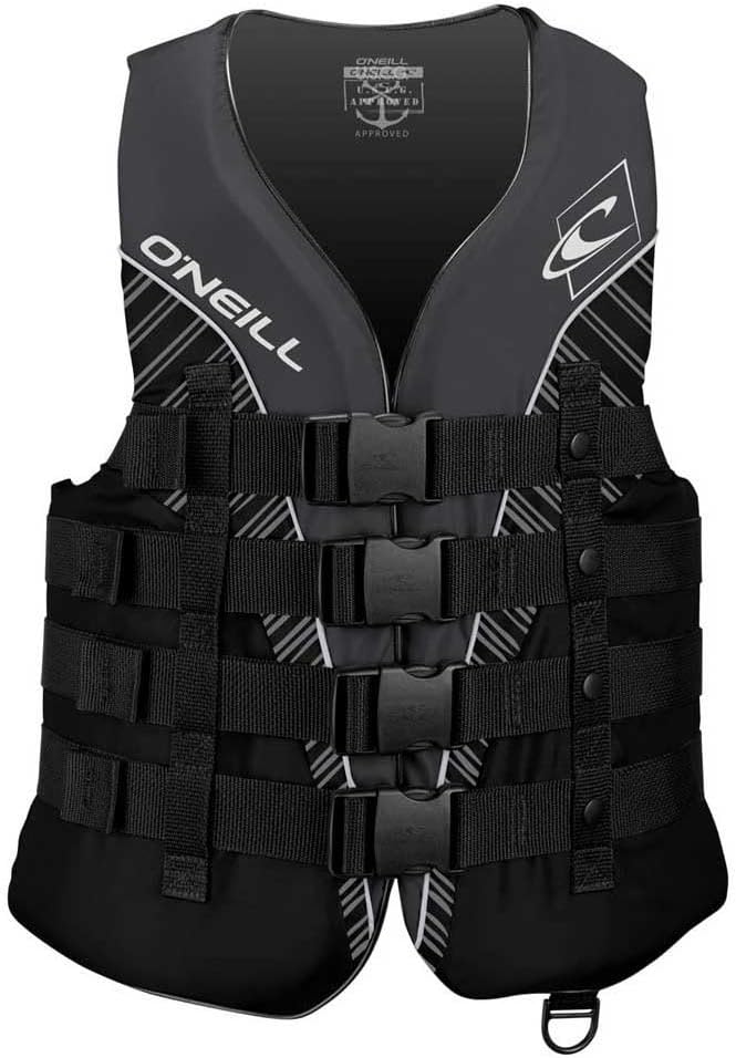O'Neill Superlite 50n Ce Vest Buoyancy Aid 84-91 cm Black/Smoke White, 84-91 cm Black/Smoke White