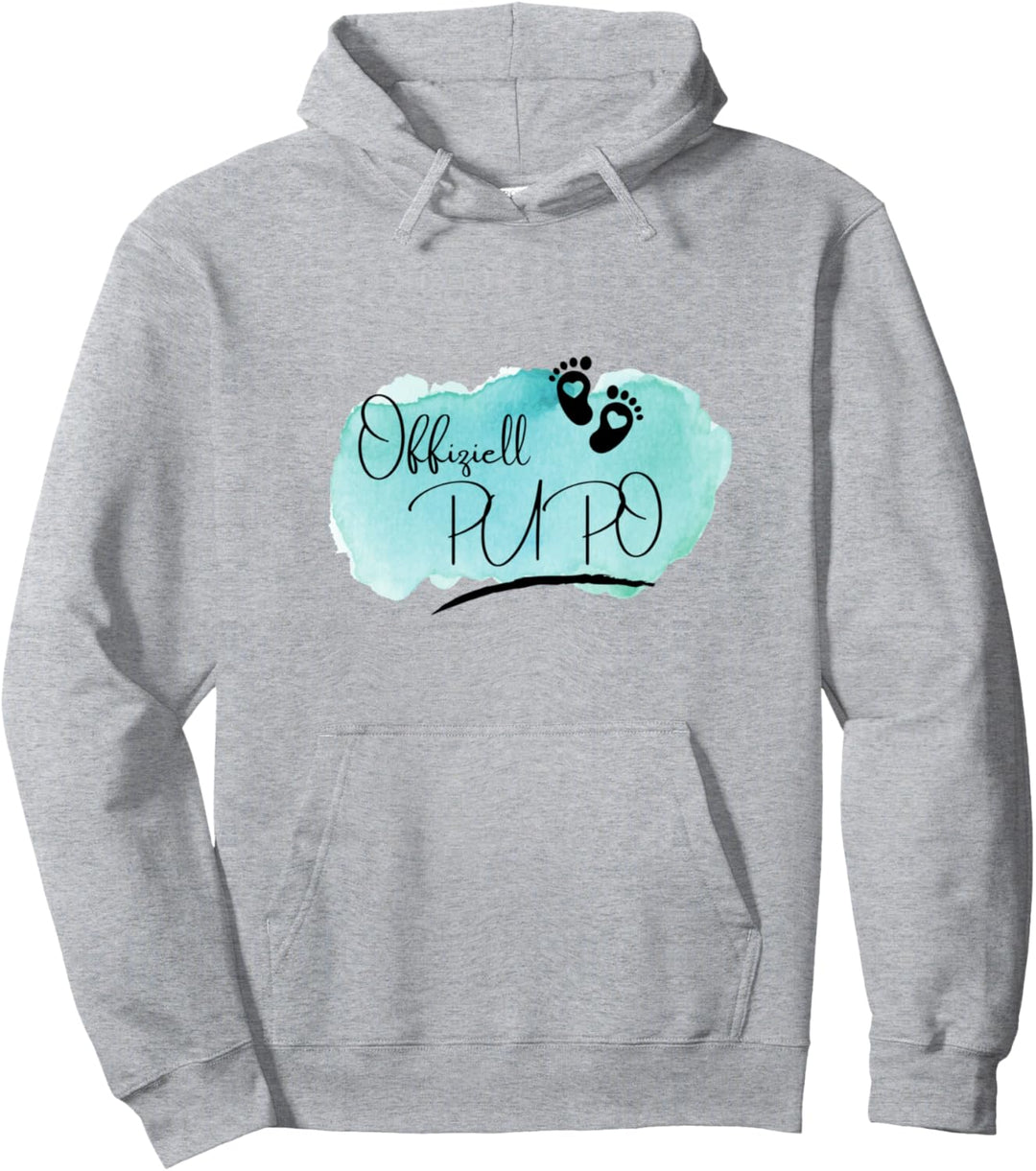 Kinderwunsch Glücksbringer "Offiziell PUPO" ICSI / IVF Pullover Hoodie