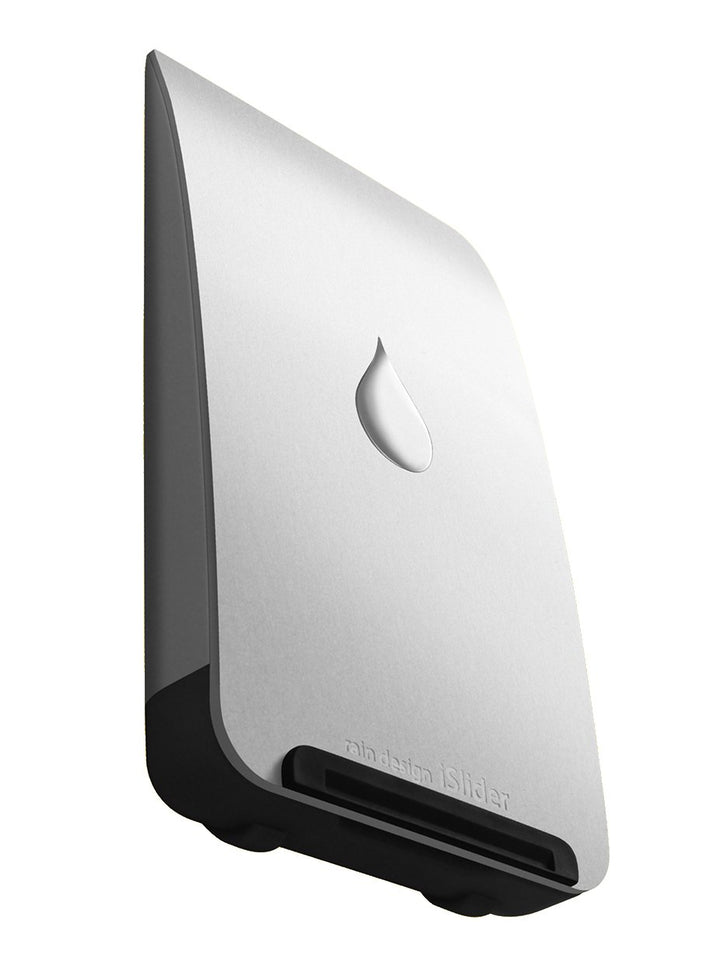 Rain Design iSlider - Kompakter Ständer für iPad iPhone Tablett Handy Smartphone Mobile Silber, Silb