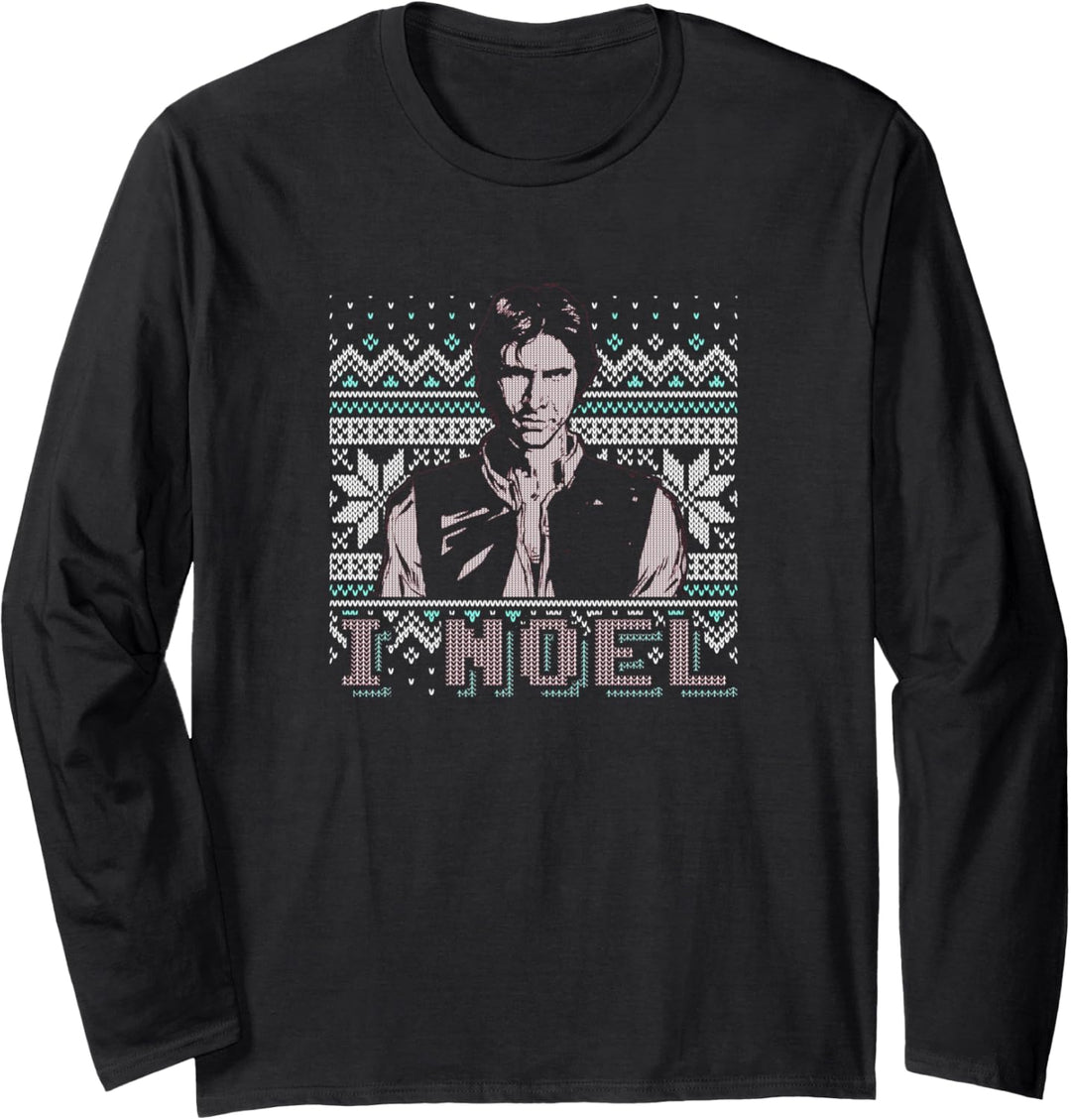 Star Wars I Noel Han Solo Holiday Humor Christmas Langarmshirt