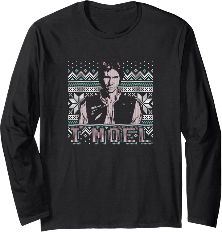 Star Wars I Noel Han Solo Holiday Humor Christmas Langarmshirt