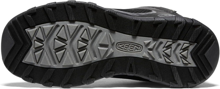 KEEN Unisex Kinder Wanduro Mid Waterproof, Schwarz Silber
