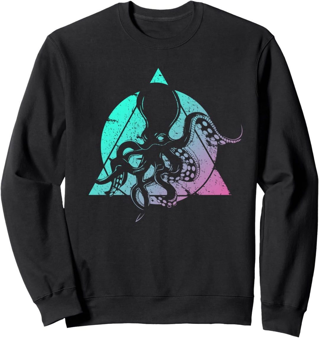 Kraken I Vintage Meerestier I Meeresbiologe I Oktopus Sweatshirt