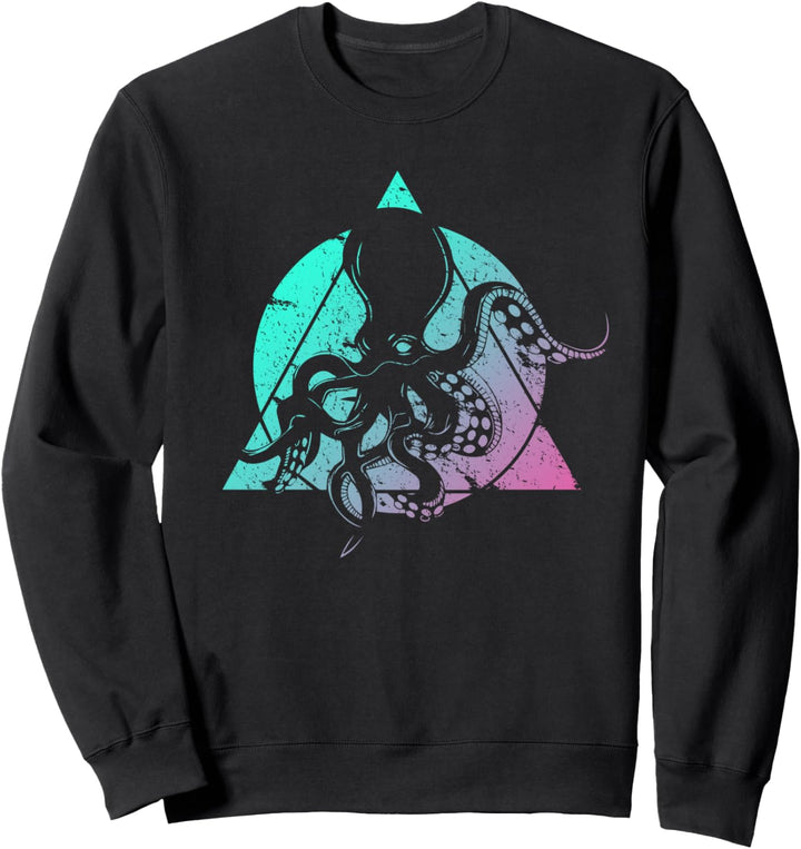 Kraken I Vintage Meerestier I Meeresbiologe I Oktopus Sweatshirt