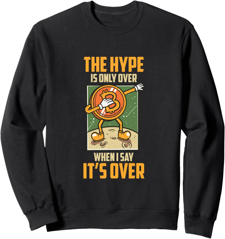 Krypto-Kryptowährung-Bitcoin Preis-Tausch-Digital Sweatshirt
