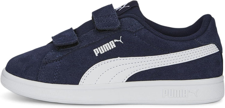 Puma Smash 3.0 Sd V Ps Unisex Sneaker 29 EU Puma Navy Puma White, 29 EU Puma Navy Puma White