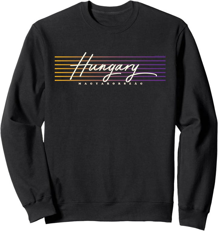 Ungarn im Retro-Stil Sweatshirt