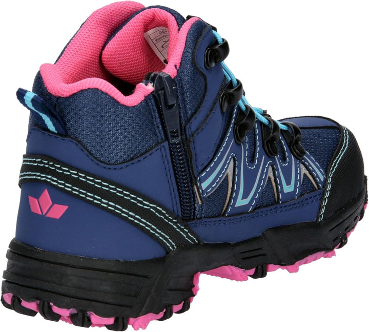 Lico Unisex Kinder Hamina Cross-Laufschuhe 40 EU Blau Pink Türkis, 40 EU Blau Pink Türkis