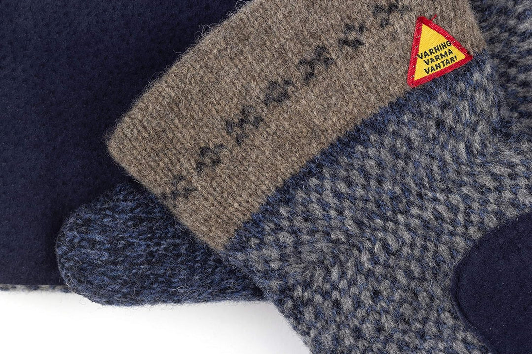 ÖJBRO VANTFABRIK Fäustlinge 4 Lagen Wildlederhandfläche 100% Merinowolle versch. Modelle, Grösse S-L