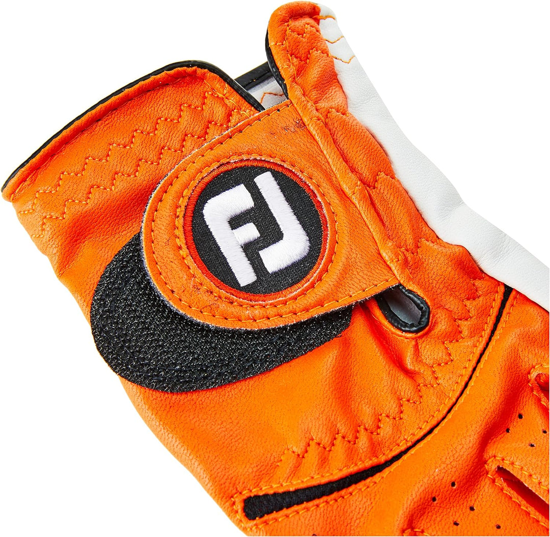 Footjoy FJ Spectrum Golfhandschuhe Orange M-L für rechtshänder, Orange M-L für rechtshänder