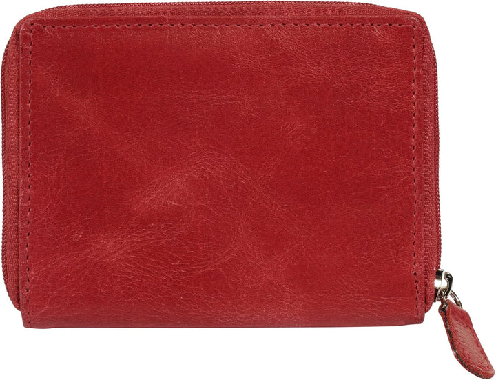 bruno banani Geldbörse Echt Leder rot Damen - 021753, Rot
