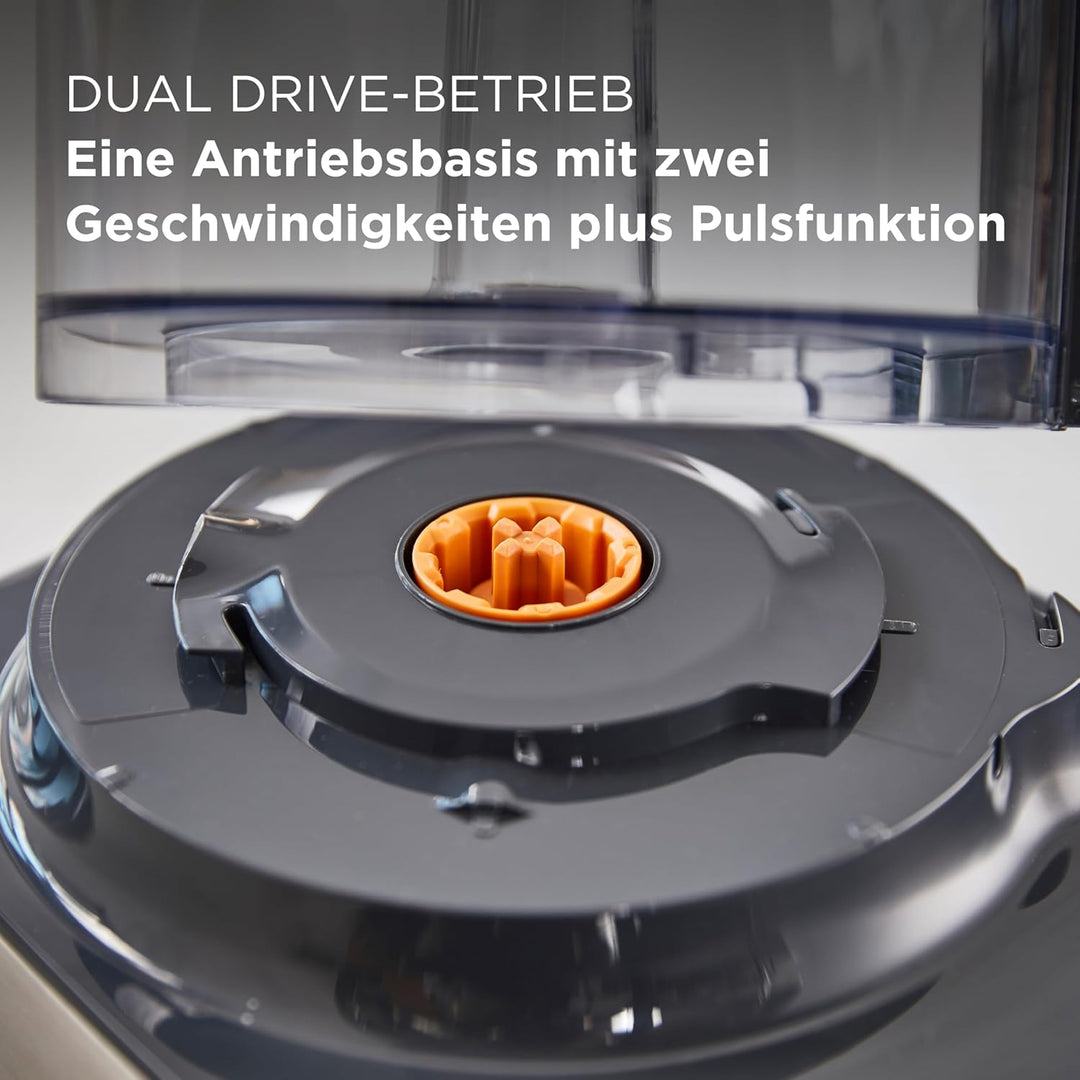Kenwood MultiPro Compact FDM304SS – Kompakt-Küchenmaschine, 2,1 Liter, leistungsstarker Küchenhelfer