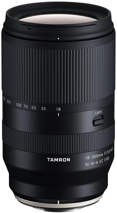 Tamron B061X 18-300mm F/3.5-6.3 Di III-A VC VXD, Objektiv für Fujifilm, schwarz Single, Single