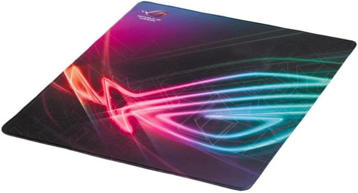 ASUS ROG Strix Edge vertikales Gaming Mauspad (optimierte Stoffoberfläche, vollfarbige Nähte, rutsch
