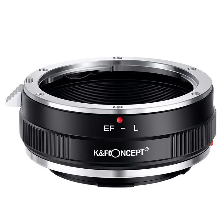 K&F Concept Objektivanschlussadapter EOS-L Manueller Fokus, kompatibel mit Canon (EF/EF-S) Objektive