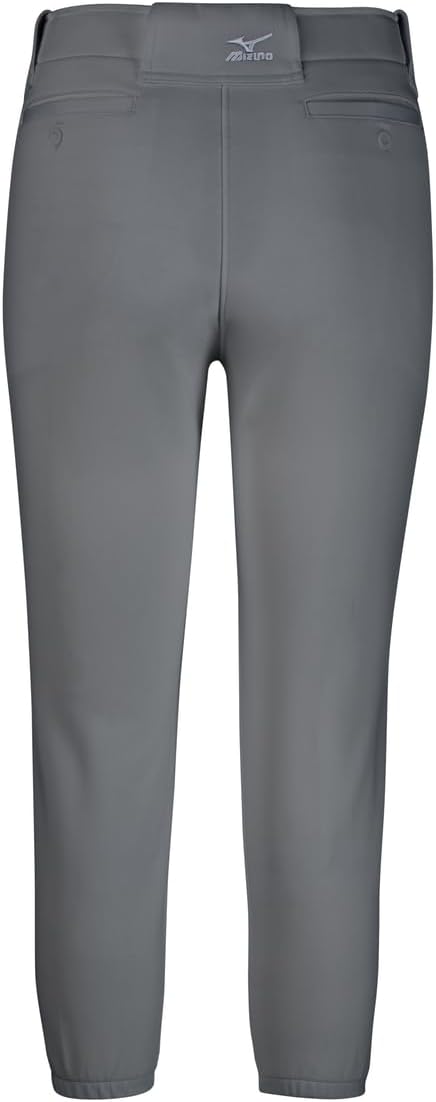 Mizuno Herren Hosen Women's Belted Pant XS Dunkles Charcoal, XS Dunkles Charcoal