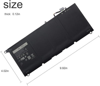 HUBEI PW23Y TP1GT RNP72 0RNP72 0TP1GT Laptop Batterie Ersatz für Dell XPS 13 9360 P54G002 13-9360-D1