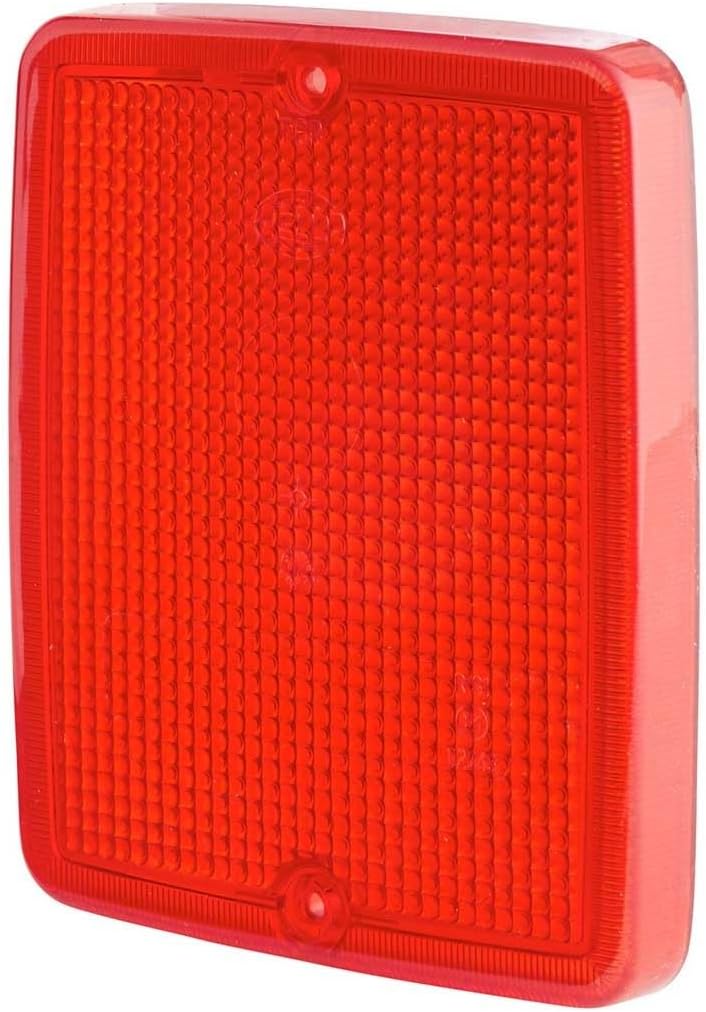 HELLA - Heckleuchte - Glühlampe - 12/24V - Einbau/Anbau/geschraubt - Lichtscheibenfarbe: rot/gelb -