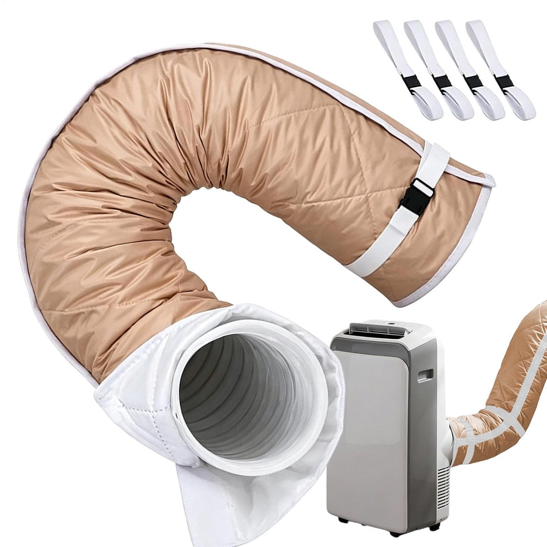 Portable Air Conditioner Hose Insulation Cover Kit | Air Conditioner Exhaust Hose Cover, Washable Du