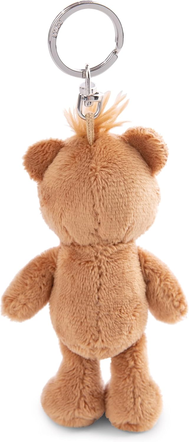 NICI 49071 Schlüsselanhänger FC Bayern Bear Berni 10cm braun aus nachhaltiger Herstellung Berni Schl