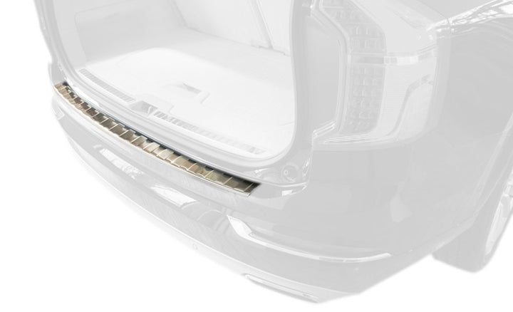 Avisa Edelstahl Heckstossstangenschutz kompatibel mit Volvo XC90 2015-2019 & alle Facelift-Modelle '