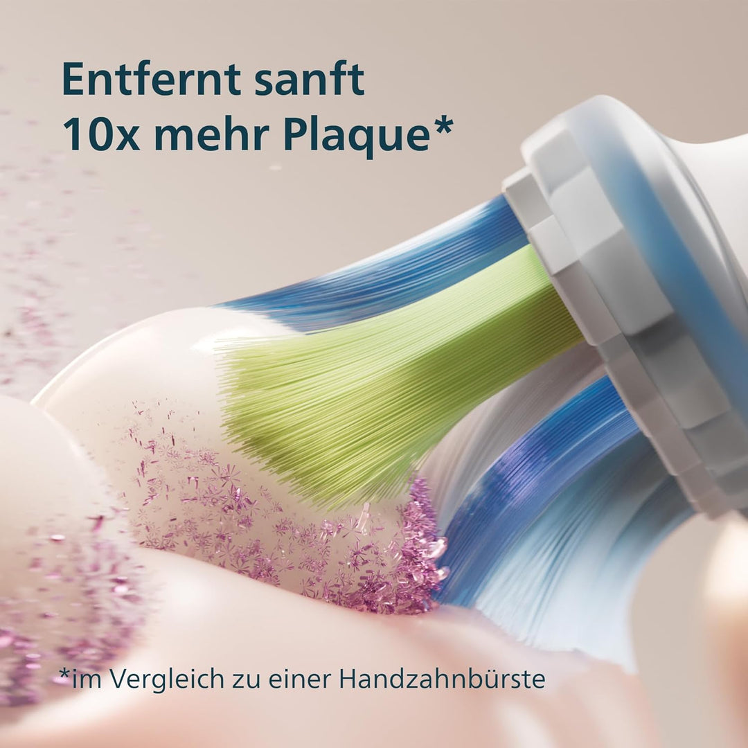 Philips Sonicare DiamondClean 9000 Elektrische Zahnbürste Doppelpack - 2 Schallzahnbürsten, 1x Ladeg