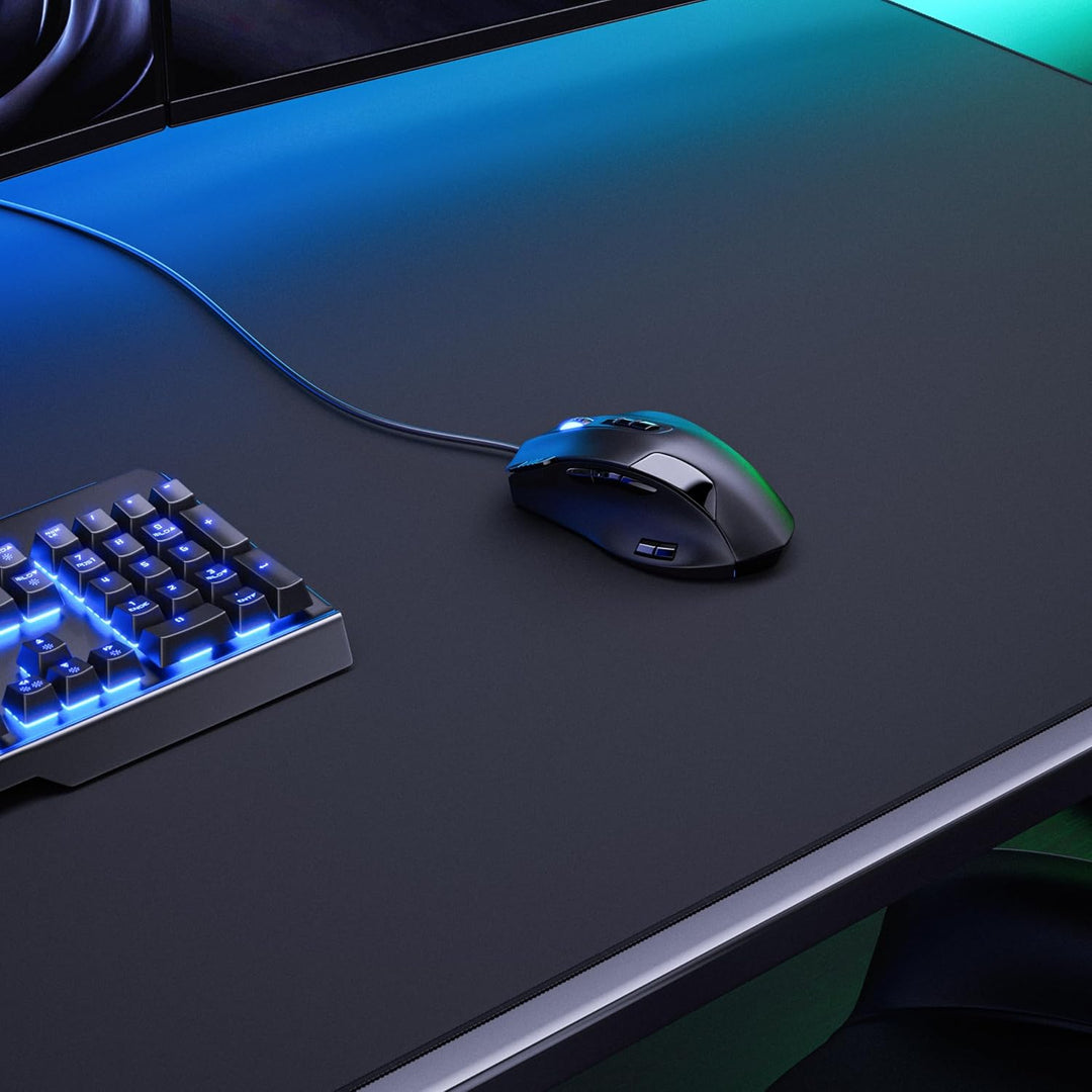 Titanwolf XXXL Übergrösse Mauspad 2000x800mm, Gaming Mousepad Gross,200x80 cm Tischunterlage Large S