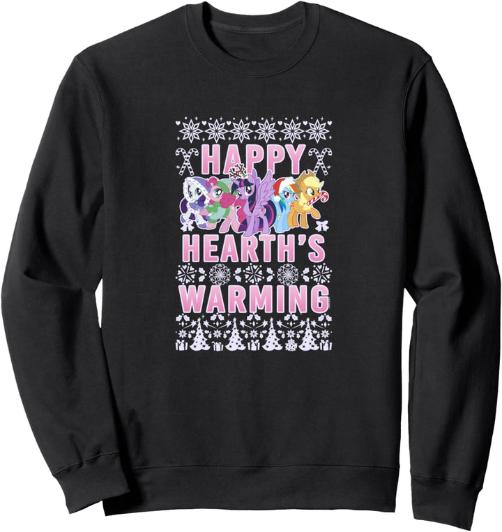 My Little Pony Christmas Happy Hearth's Warming Ugly Sweater Sweatshirt