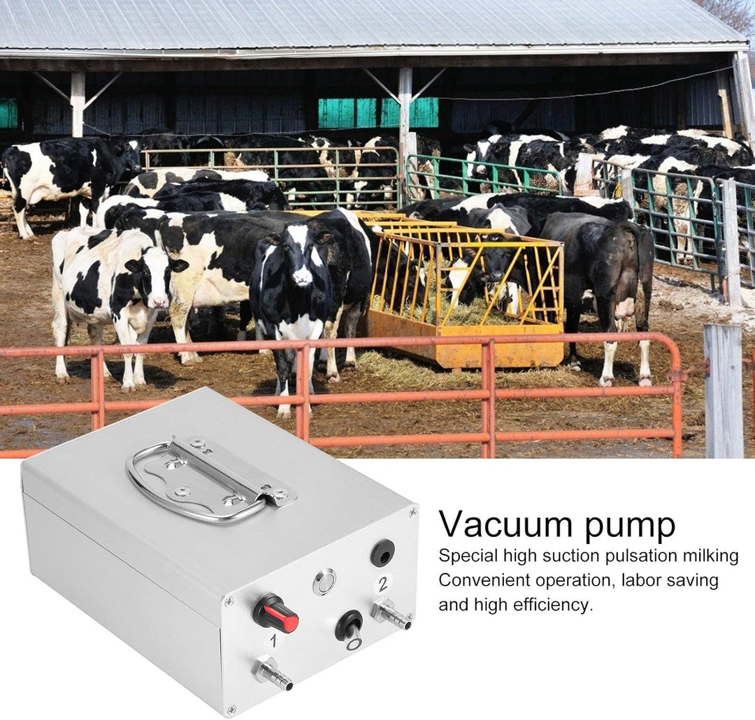Vakuumpumpe zum Melken, 12 V, 48 W, Plug-In Pulsation, elektrische Melkmaschine, Zubehör für Vakuump