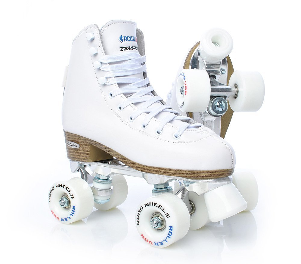 Tempish Mädchen Classic Retro-Rollschuhe Für Damen, 4 Rollen 38 Weiss