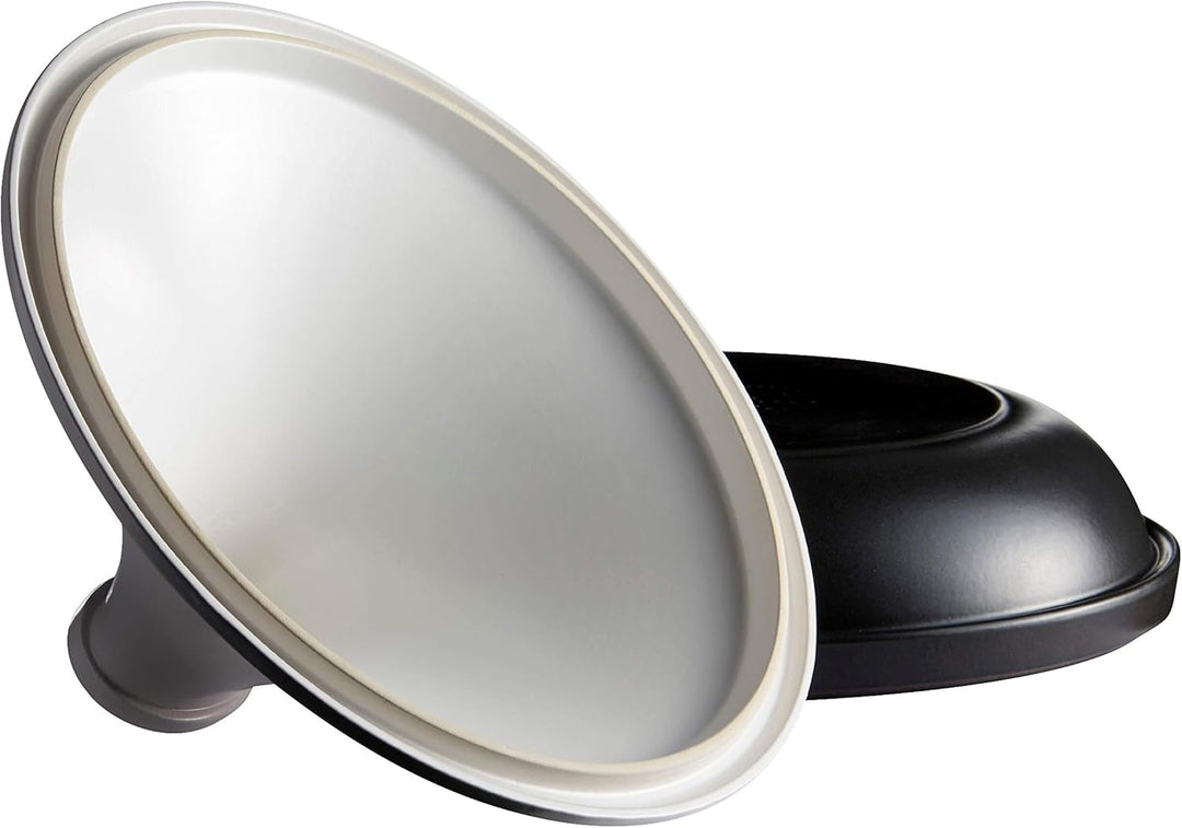 Emile Henry Delight Tajine, Keramik, 4,0 Quart, Schiefer mit Weiss 4.0 Quart Schiefer mit Weiss., 4.