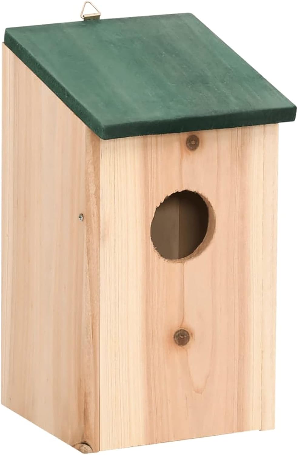 Gecheer Vogelhäuser 8 STK. Holz 12x12x22 cm