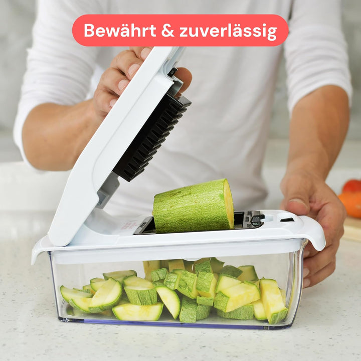 Gemüseschneider Spiralschneider Gemüsehobel - Gemüse Schneider Zwiebelschneider Kartoffelschneider O