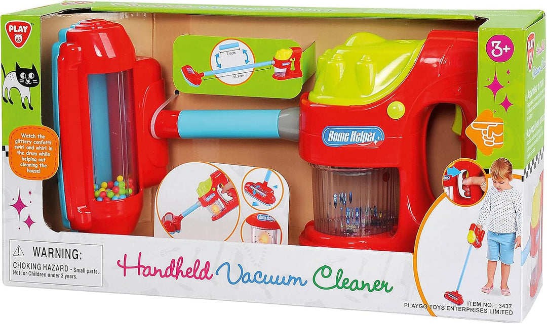 Playgo Akku Handheld Kinder Stiel - Staubsauger mitwachsend