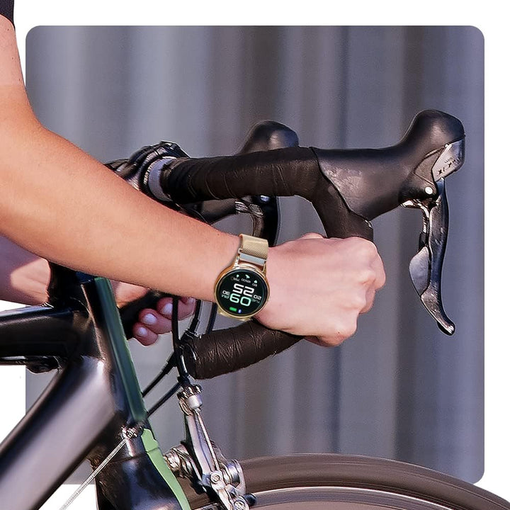 Forever Smartwatch ForeVive 2 SB-330 zusätzlichem Band, Display 1,3“ IPS 240x240 Pixels, IP68, Bluet