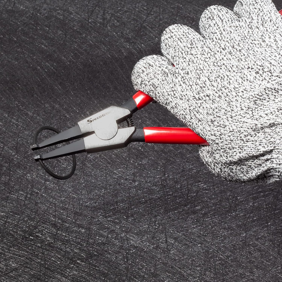 SPEEDWOX 20,3 cm Sicherungsringzange zum Entfernen der Installation von Gangschaltung Verriegelungsr