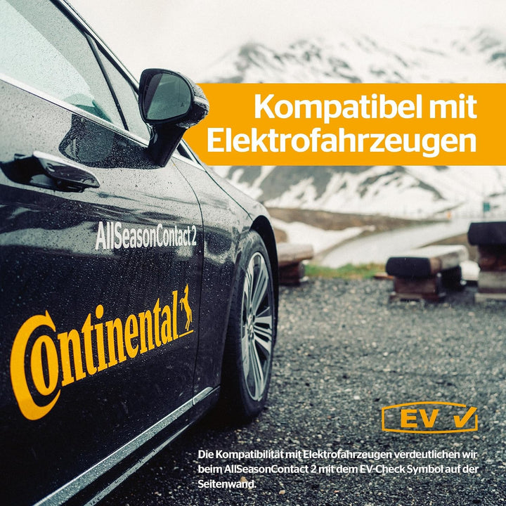 CONTINENTAL - AllSeasonContact 2-205/50 R 17-93V/B/B/72dB - Ganzjahresreifen 205/50 R 17 - 93V/B/B/7
