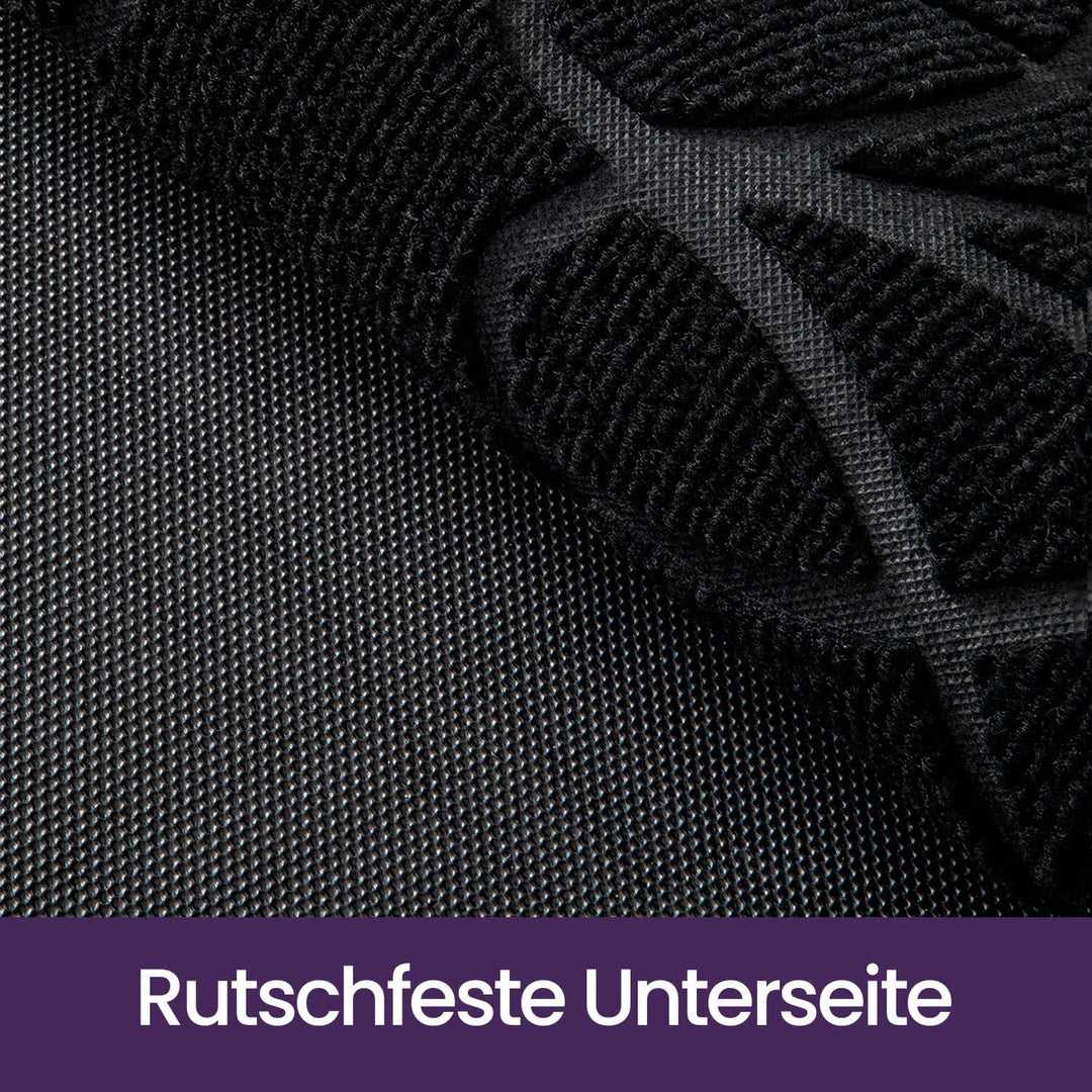 DEXI Fussmatte Aussen rutschfest 40×60 cm,Schmutzfangmatte Outdoor Waschbar,wetterfest Fussmatte aus