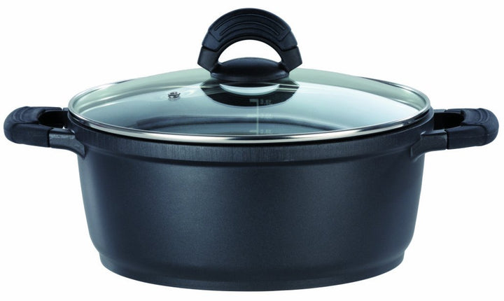 GSW 458207 SilcoGUSS noir Kochtopf - 20cm 20 cm, 20 cm