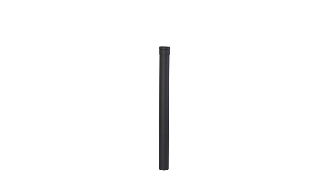 AdoroSol Vertriebs GmbH Rauchrohr Pellet in Schwarz oder Grau Ø 80 mm 1000 mm lang Pelletrohr Ofenro