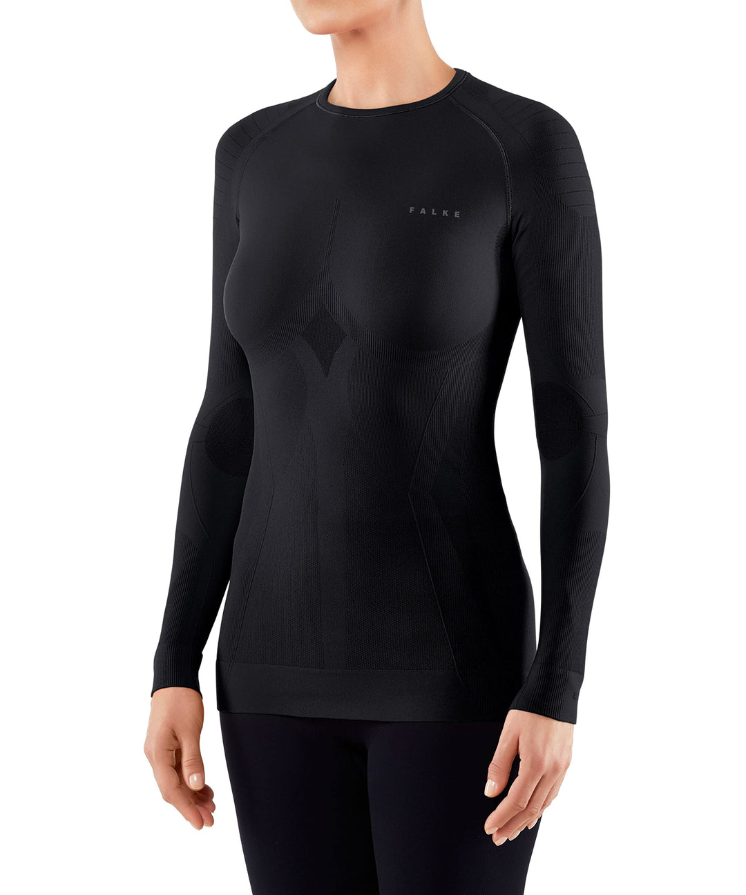 FALKE Damen Maximum Warm Round Neck Funktionsshirt Langarm kalte bis sehr kalte Temperaturen Funktio